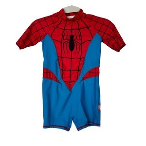 Disney Store‎ Spider-Man Swimming Suit For Kids Size S